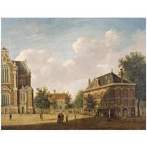 The Westerhal Near The Westerkerk In Amsterdam