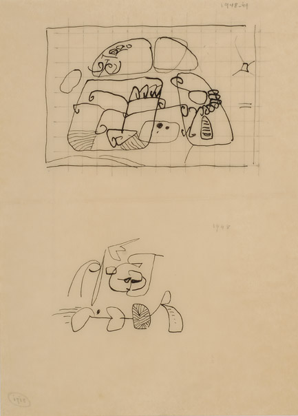 Twee Composities Op Een Blad (1948 - 1949)
