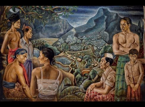 Gevraagd Indonesische kunst: Auke Sonnega 1910-1963