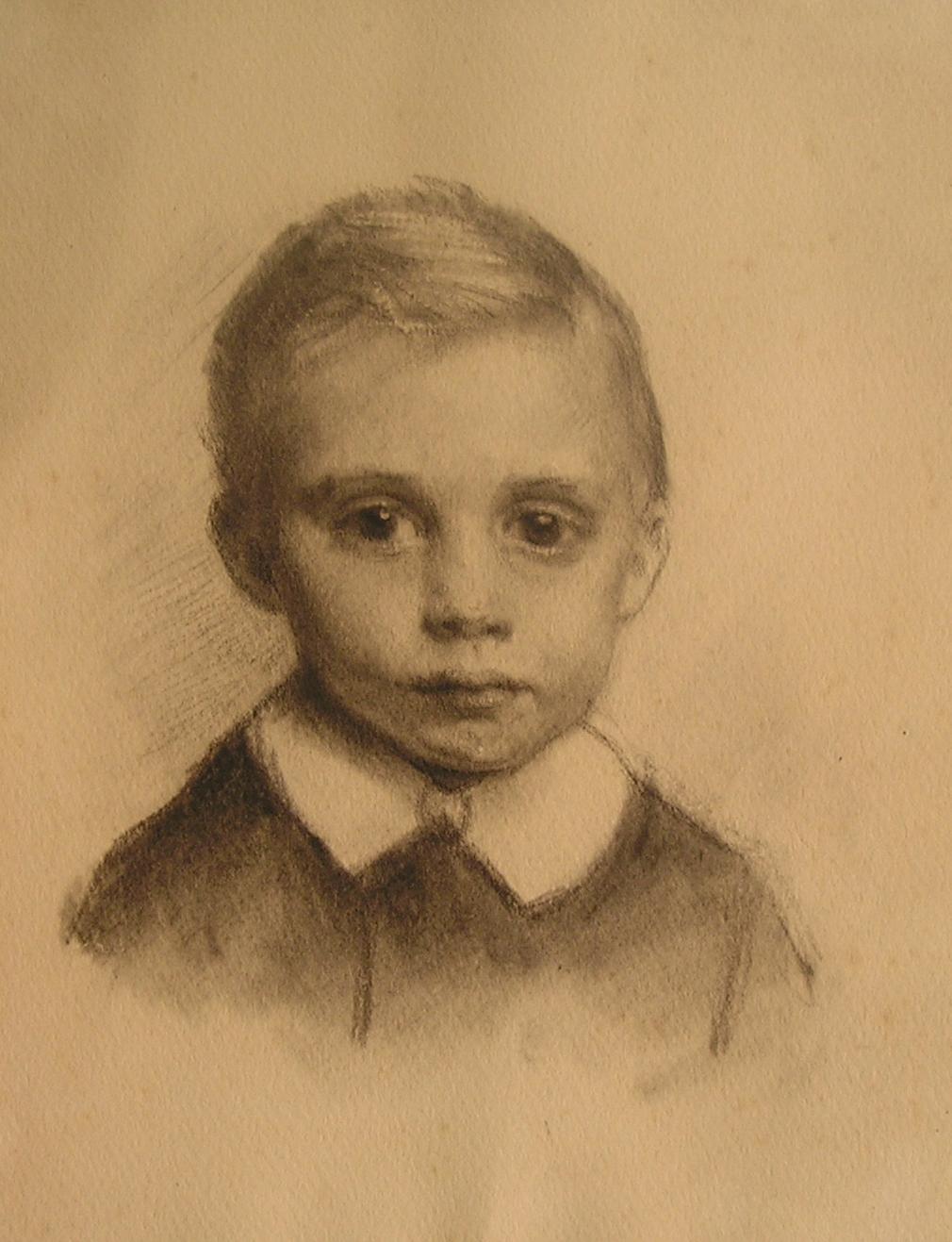 Jongensportret Van Jozef Neuhuys