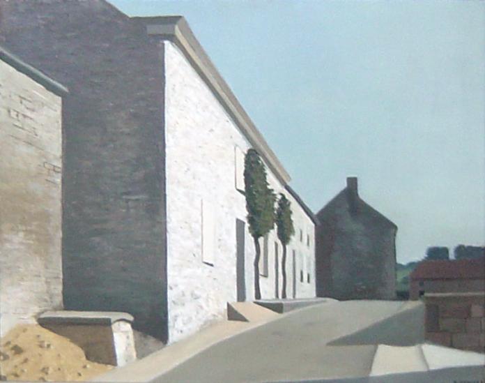 Straat in de Ardennen