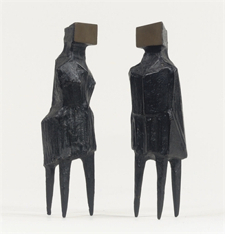 Two standing figures