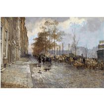 A VIEW ON THE HARINGVLIET, ROTTERDAM