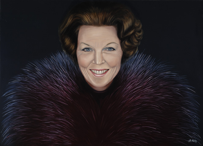 Portret van Hare Majesteit Koningin Beatrix