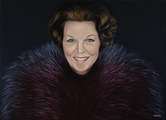 Portret van Hare Majesteit Koningin Beatrix Portret van Hare Majesteit Koningin Beatrix