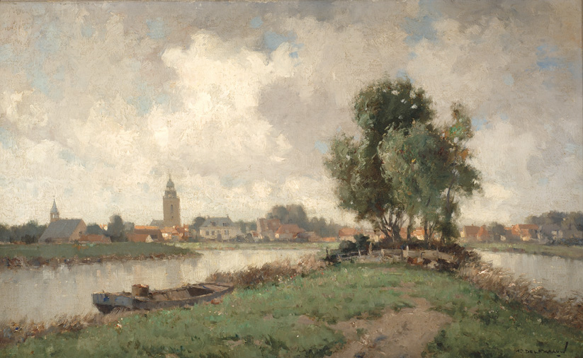 Gezicht op Nieuwkoop