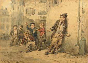 Teasing the drunkard