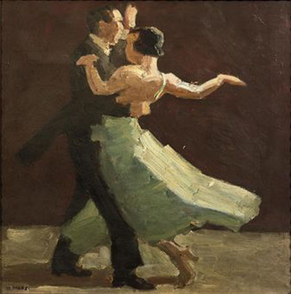 Vanuit de coulissen: A Dancing Couple