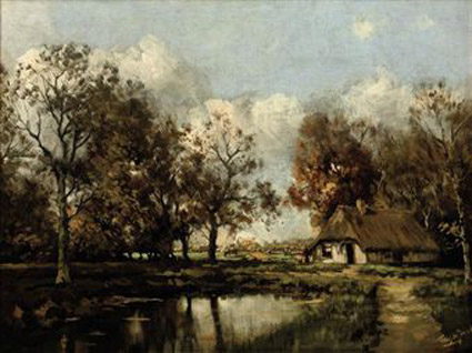 A Dutch farmhouse A Dutch farmhouse
