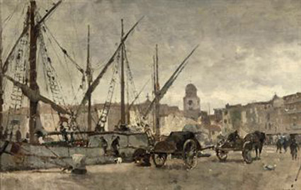 In the harbour of St. Tropez