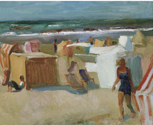 At the beach
