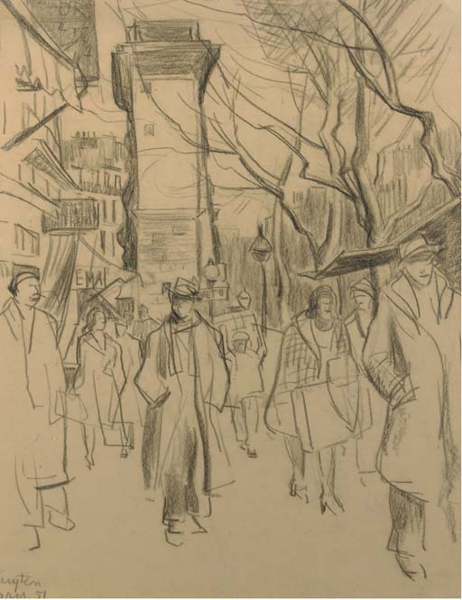 Street scene in Paris