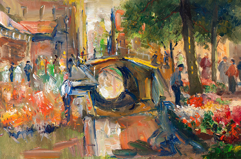 Bloemenmarkt Leiden