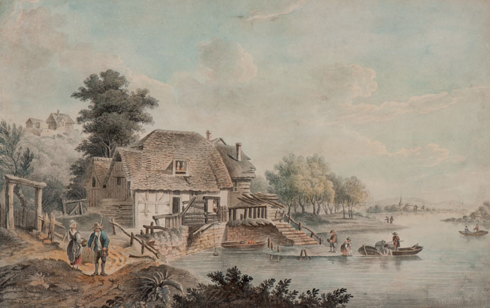 Een wandeling langs de rivieroever