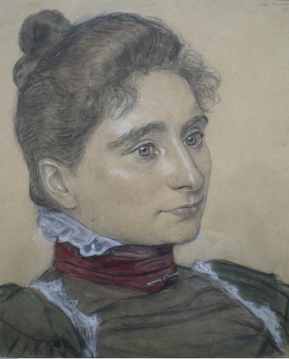 Portret van Meta Franco -Gosschalk