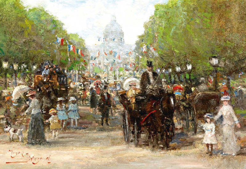 Quatorze juillet te Parijs