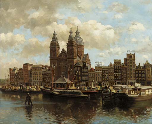 St. Nicolaas kerk met het Open Havenfront