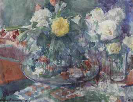 Still life with flowers