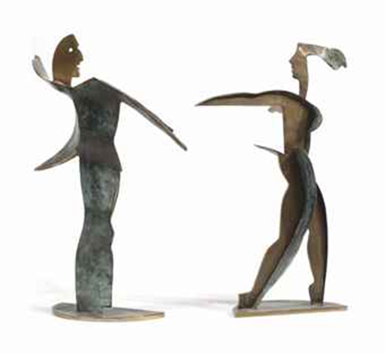A dancing couple