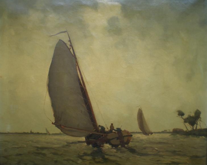 Boten op een meer