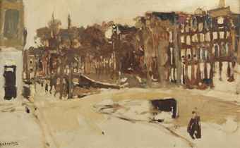 A view of the Rokin, Amsterdam