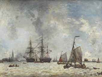 L'Escaut près d'Anvers
