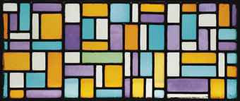 Stained-Glass Composition VIII