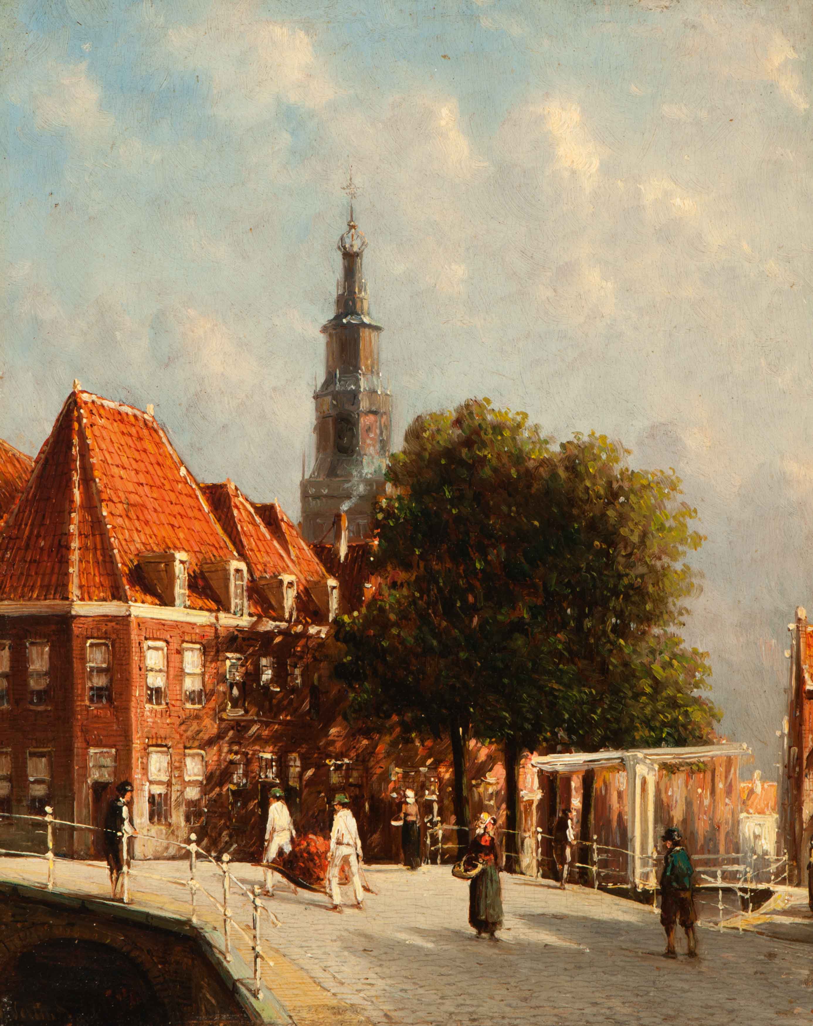 Onderweg naar de Kaaswaag te Alkmaar Onderweg naar de Kaaswaag te Alkmaar