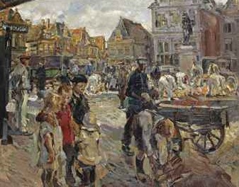 Market in Hoorn